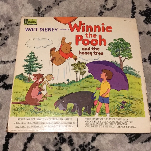 Host Pick Bundle of Vintage Disney Winnie the Pooh Vinyls - Picture 8 of 13